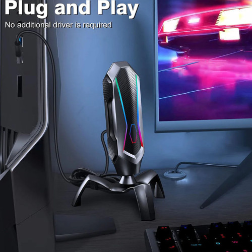 Aula Wind T1 Wired RGB Gaming Microphone Aula Wind T1 Wired RGB Gaming Microphone