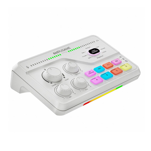 FIFINE AmpliGame SC8 Gaming Audio Mixer (white)