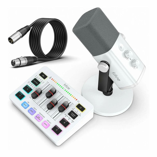 FIFINE AmpliGame KS5 Gaming Kit (white)