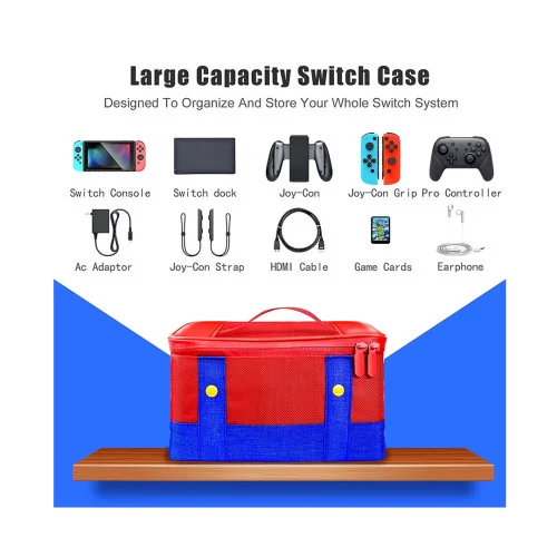 Storage Bag for Nintendo Switch Oled & Game Accessories - Storage Bag ...