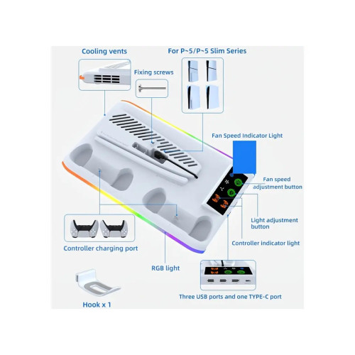 OIVO PlayStation 5 Cooling Stand