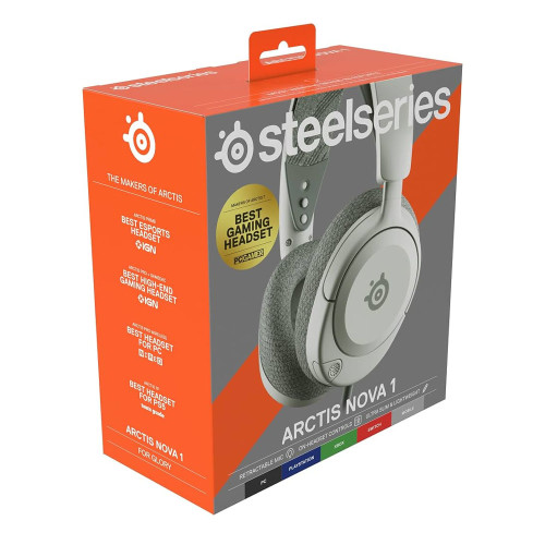 SteelSeries Arctis Nova 1 Gaming Headset White