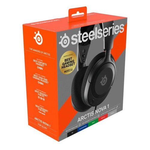 SteelSeries Arctis Nova 1 Gaming Headset Black