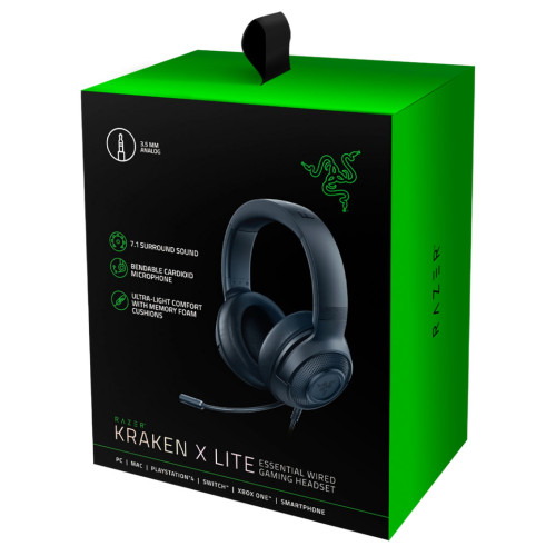 Razer Kraken X Lite Wired Gaming Headset