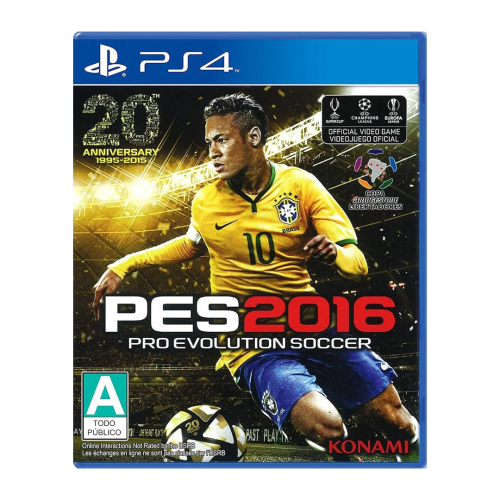 Pro Evolution Soccer 2016 ps4 (used)